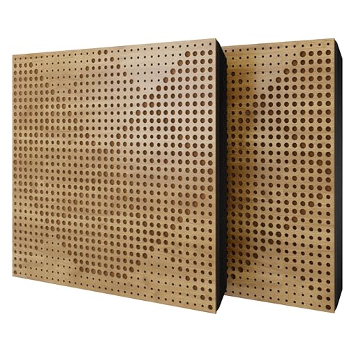 �g�U�z�������p�l�� 2�Z�b�g | �x���x�b�g���n�d�l�E���t���L�b�g�t | 50×50×5cm | ���ˁE�z�� | �z�[���V�A�^�[�E�X�^�W�I�p�����΍� | �F: [WILDS - �I�[�N | �S�[���h]