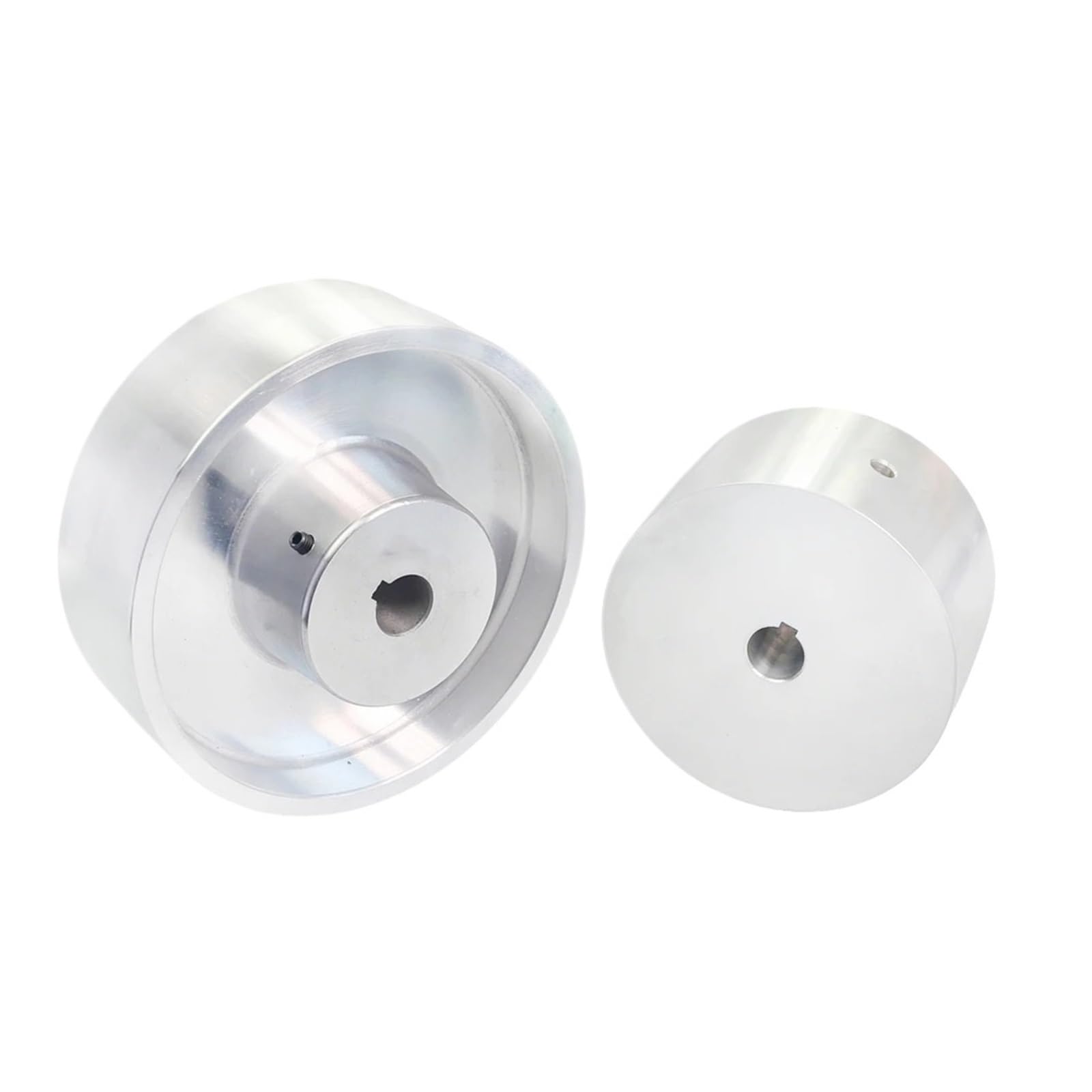 1 Uds. Lijadora de correa rueda totalmente aluminio 50-200mm, polea contacto, activa(120x70x24mm K6x3)