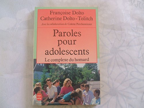 Paroles pour adolescents, ou Le complexe du homard Livre PDF Gratuit