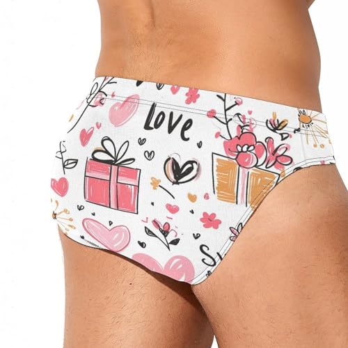 Mothers Day Celebration Mens Swim Briefs Bikini Sexy Low Rise Trunks Swimsuit Bathing Suit Beach3