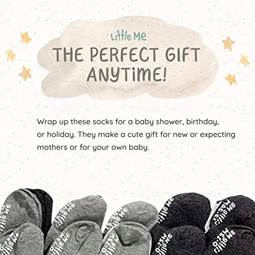 Image of Little Me 20-Pack Newborn Baby Infant & Toddler Unisex Socks, For Baby Girl or Boy, 0-12 & 12-24 Months, Assorted Size Pack
