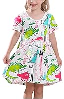 Algopix Similar Product 15 - Frogwill Toddler Girls Cotton Dinosaur