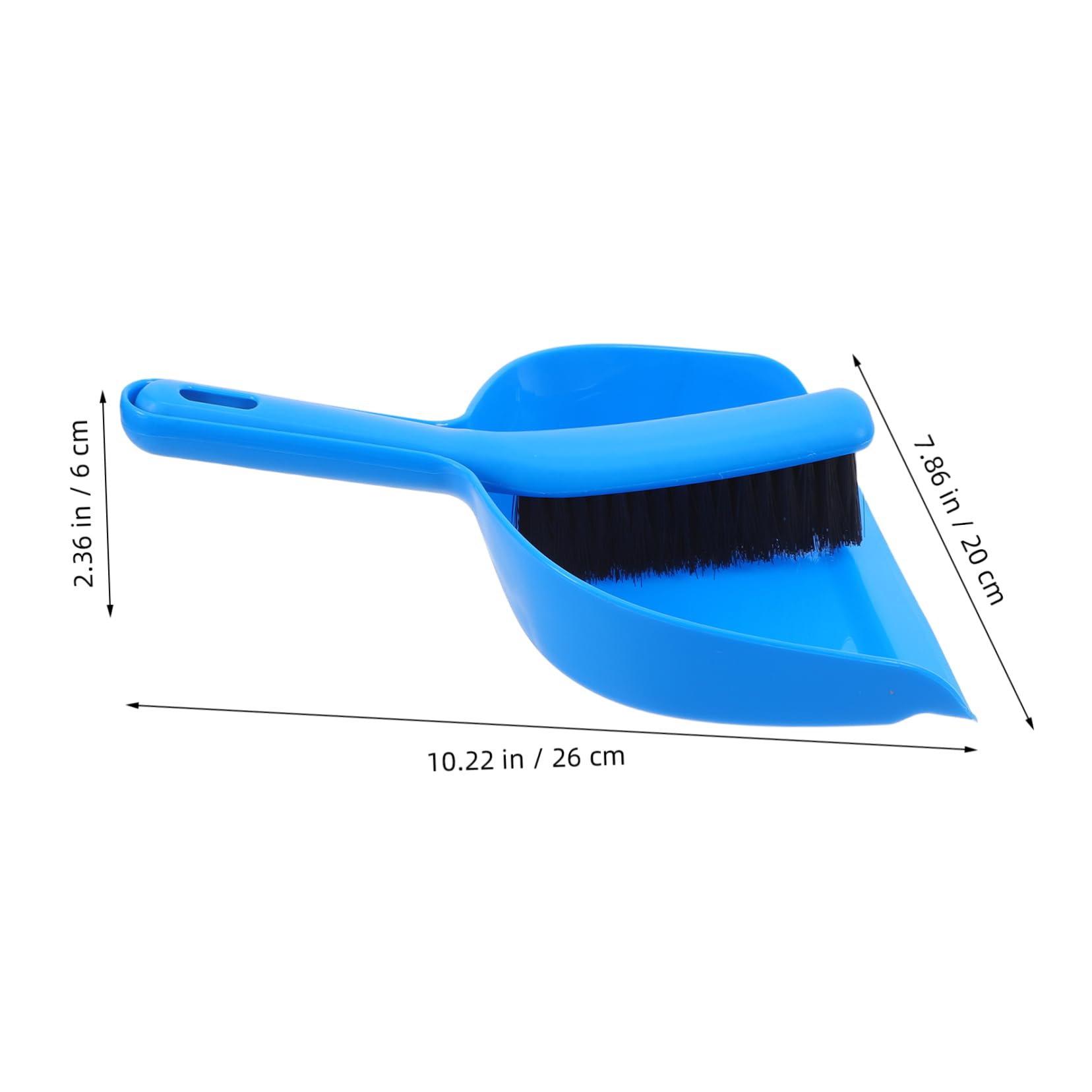 Toddmomy 1 Set Small Brush and Dustpan Mini Dustpan and Brush Set for Desk Kitchen