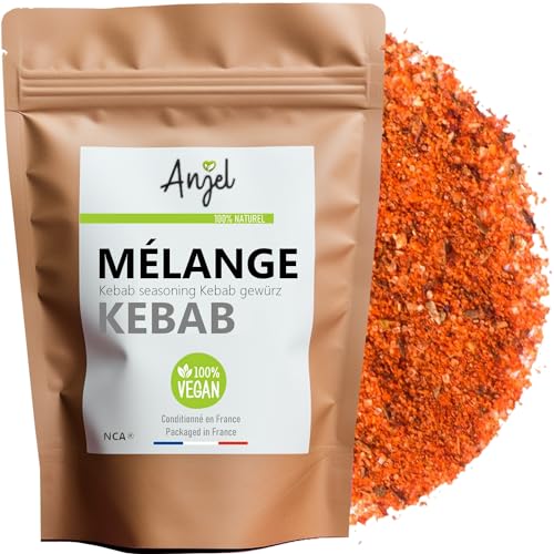 Mélange d'Épices Kebab Authentique 100g - Assaisonnement Parfait pour des Kebabs Savoureux - Explosion de Saveurs Ingrédients 100% Naturels - NCA