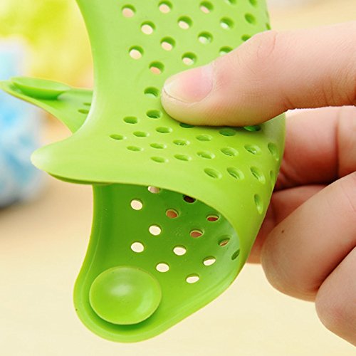 3Pcs Starfish Rubber Sink Strainers - Drain Hair Catcher - Kitchen Sink Strainer Stopper Silicone Drain Cover - Tub Drain Hair Catcher, Bathroom Sink Drain Strainer For Sink, Bathtub Strainer #TOP6