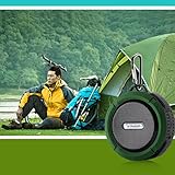 Lovskoo 5W Speakers Bluetooth Wireless Mini Speaker Waterproof Subwoofer Bluetooth Speakers Outdoor Portable Speakers for Party Small Bluetooth Speaker Cool Stuff Electronics for Men