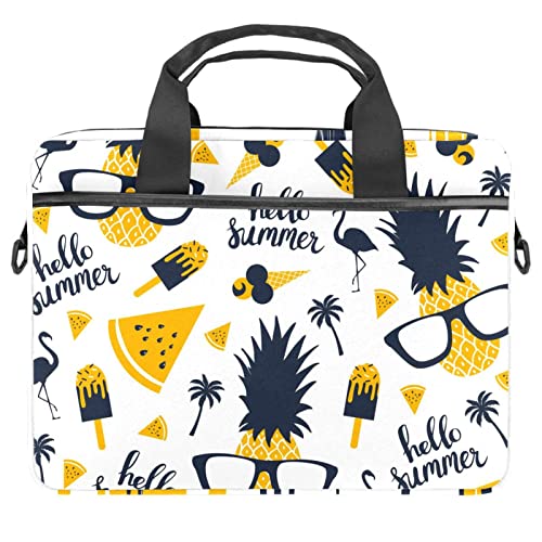 Sacoche à bandoulière pour ordinateur portable en tissu premium au design graphique exclusif