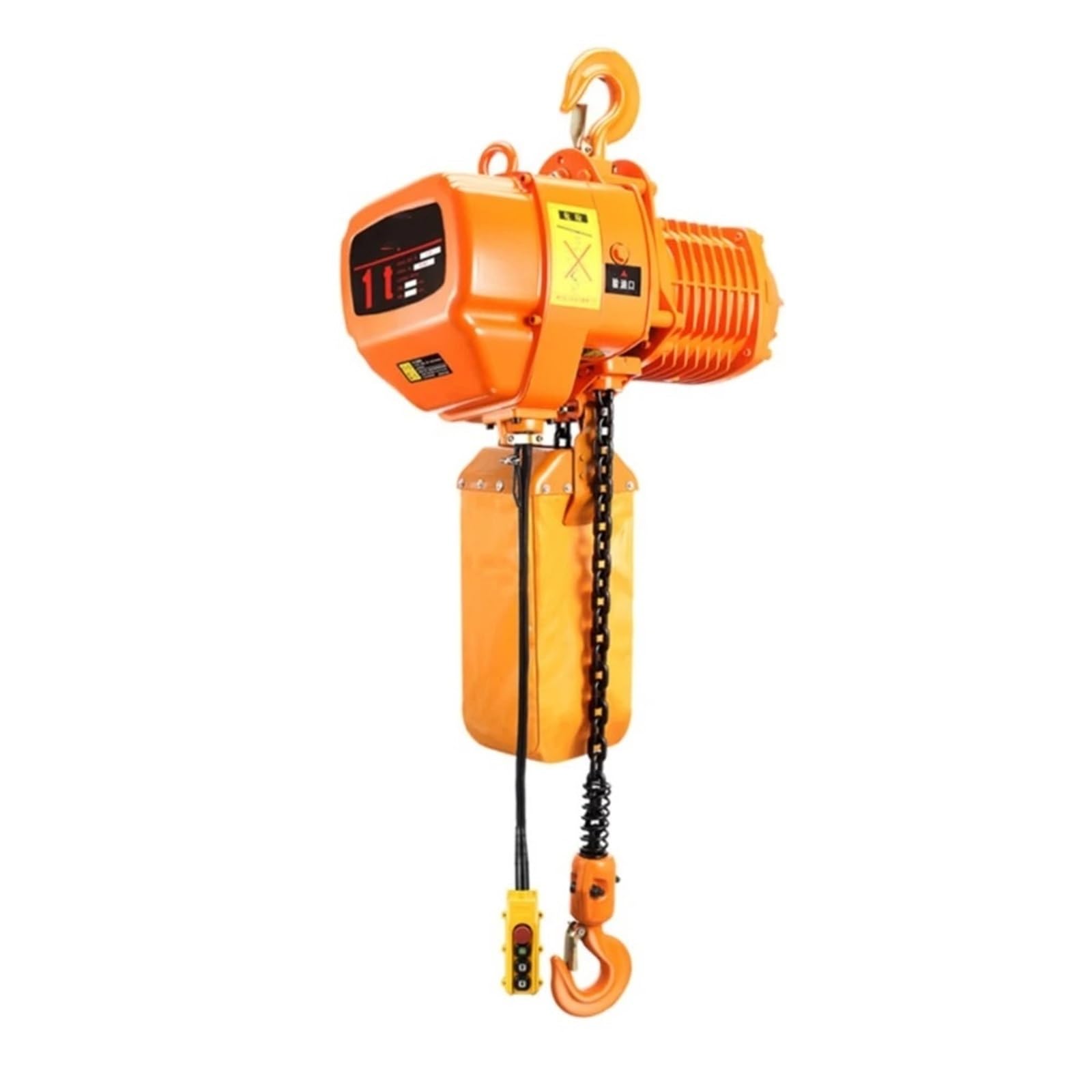 Argano elettrico 380 V/1100 W/1500 W Portatile In Testa Elettrico Paranco A Catena Gru Fissa Singola Catena Paranco Industriale Paranco A Catena di sollevamento(0.5t 4m remote)