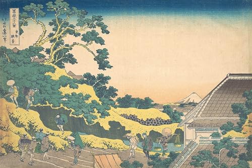 Tableaux peinture sur toile Hokusai - Habillez un grand mur blanc de chambre 60x90cm