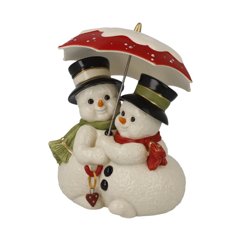 Goebel Figur Schneemann - Winterliebe Weihnachten