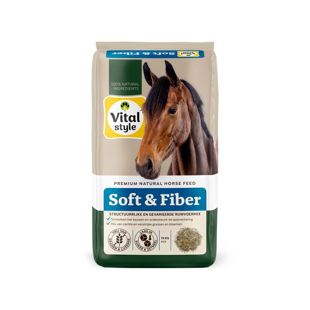 Konie Mieszanka pasz Soft & Fiber 15 kg