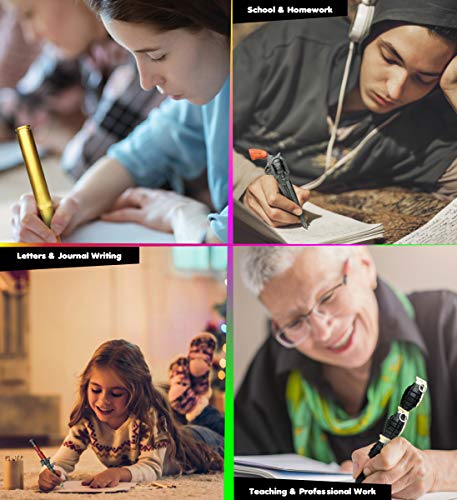 Planet Pens Bundle of Combat Grenade, RPG, Pistol Handgun, & Bullet Novelty Pens - Fun Unique Ballpoint Pens Military Writing Pens Instrument For School & Office - 4 Pack - Thumbnail 3