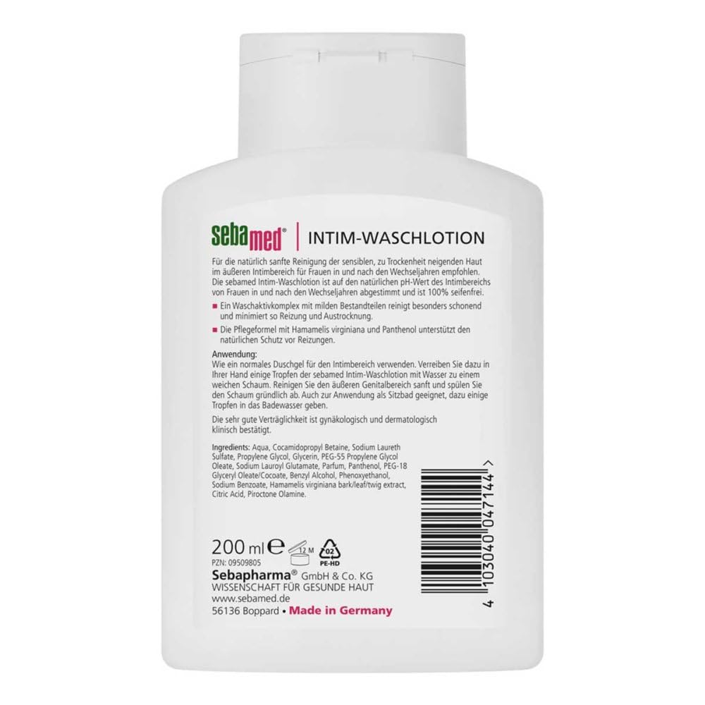 Intimate-Wash Lotion ph 6.8 200ml (6.76 floz)
