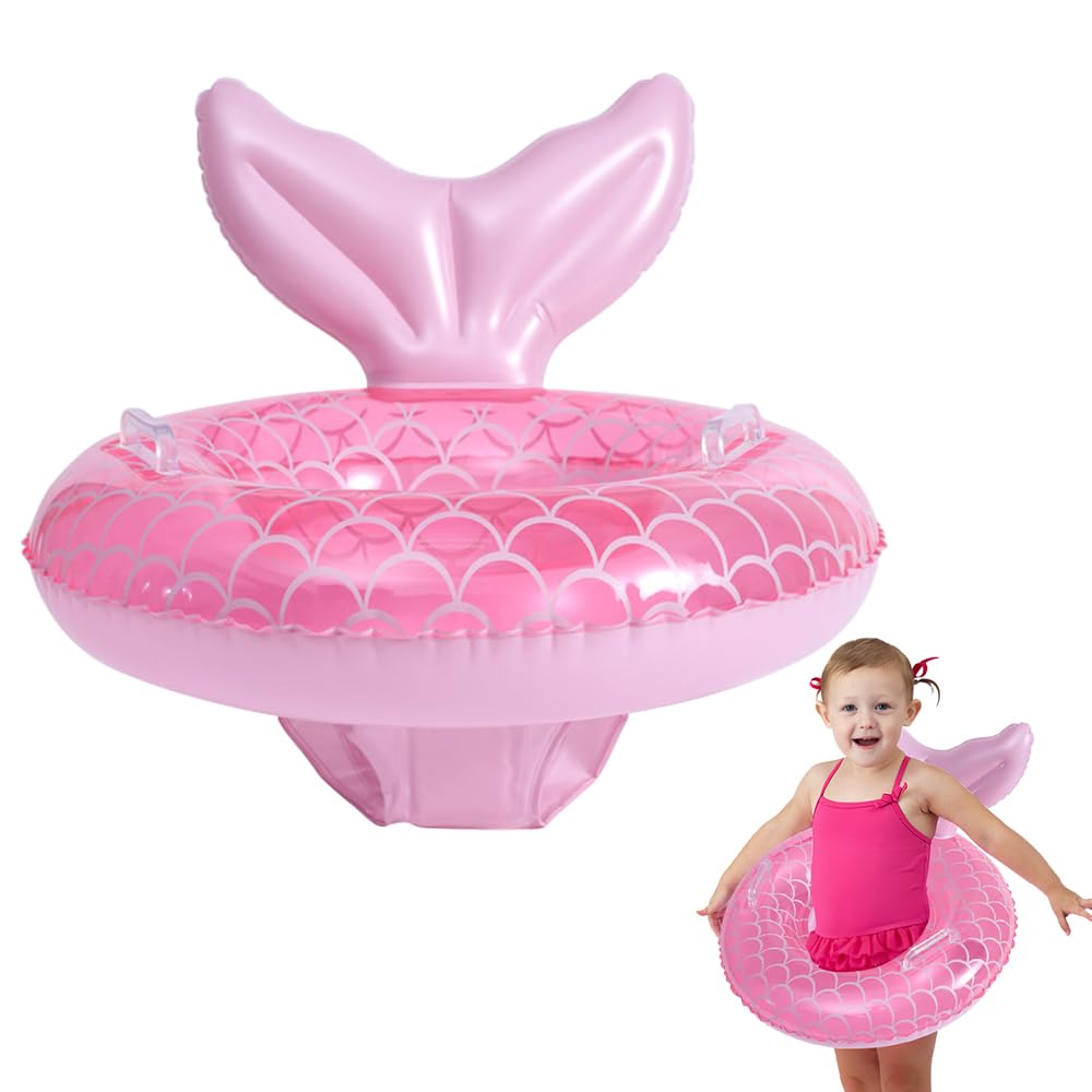 mizikuu Flotador Bebé, Natación Inflable para Bebé Asiento de la Piscina para Niños Flotador Anillo de Natación Entrenamiento para Bebés/Niños/Niñas