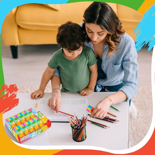 2B Radiergummi, 30 Stück Regenbogen Radiergummi Set, Sanft Radierer Klassischer Gummi Radiergummis für den Universellen Gebrauch in Schulbüros Skizzen Gemälde Bildende Kunst