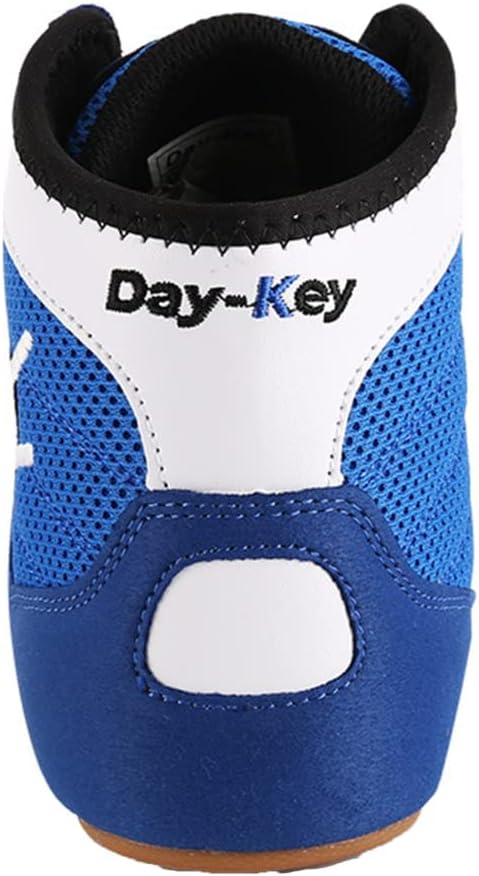 Men's Wrestling Shoes, Wrestling Boots for Men, Women, Youth Breathable Boxing Shoes Weightlifting Bodybuilding Footwear