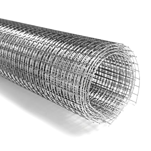 4 Mesh Stainless Steel Wire Mesh 2 Pack 1/4 Inch Hardware Cloth Screen