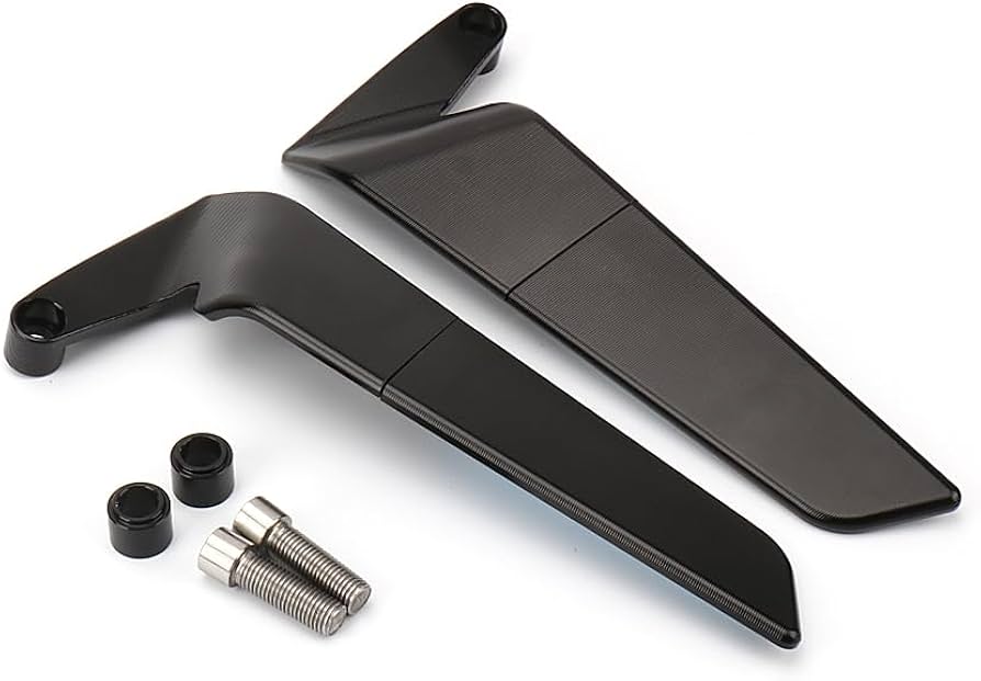 Amazon.com: Motorcycle CNC Winglet Side Mirrors Fits for Ducati