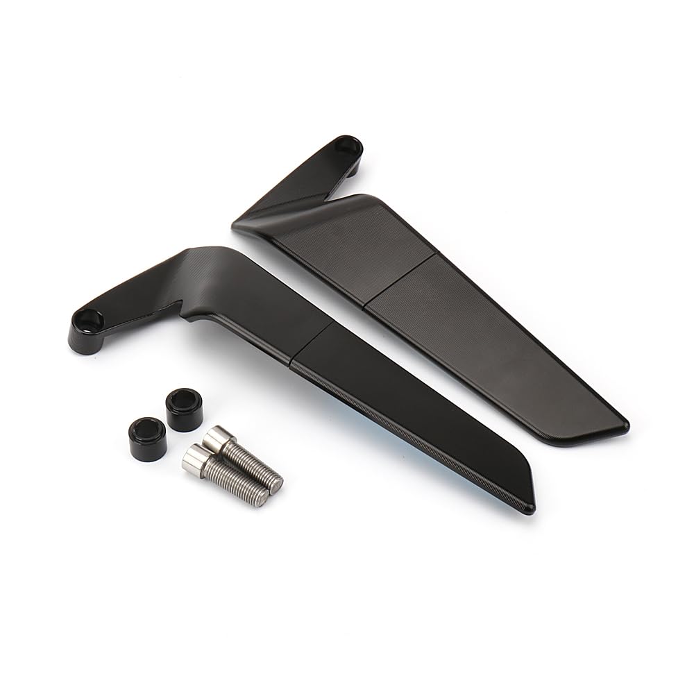 Amazon.com: Motorcycle CNC Winglet Side Mirrors Fits for