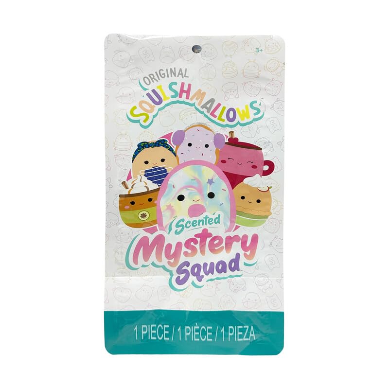 SQK 5IN LITTLE PLUSH SQUISHMALLOWS FA25 SCENTED MYSTERY BAGS FOOD ASST