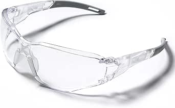 Occhiali Antiriflesso Specchio Blu Occhiali Di Sicurezza Pyramex Mini Ztek Con Lente A Specchio Blu, Certificati ANSI Z87 Plexiglass 5 Mm - Foto 3