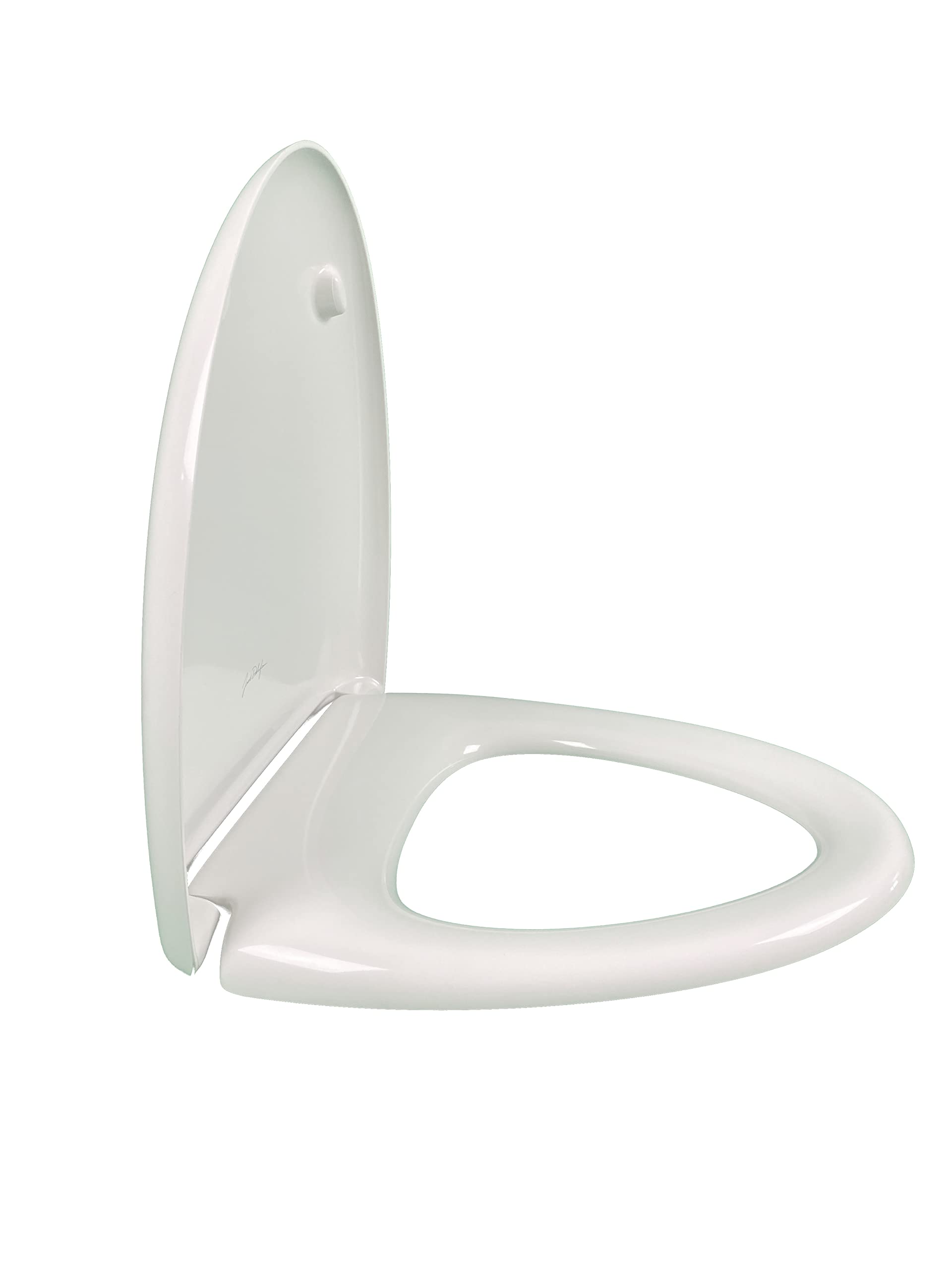 JACOB DELAFON Asiento wc NOUVELLE VAGUE E20068-00 Cierre progresivo | Bisagras de metal inoxidable muy duraderas Instalación fácil, rápida y segura Material Thermodur muy resistente Color Blanco