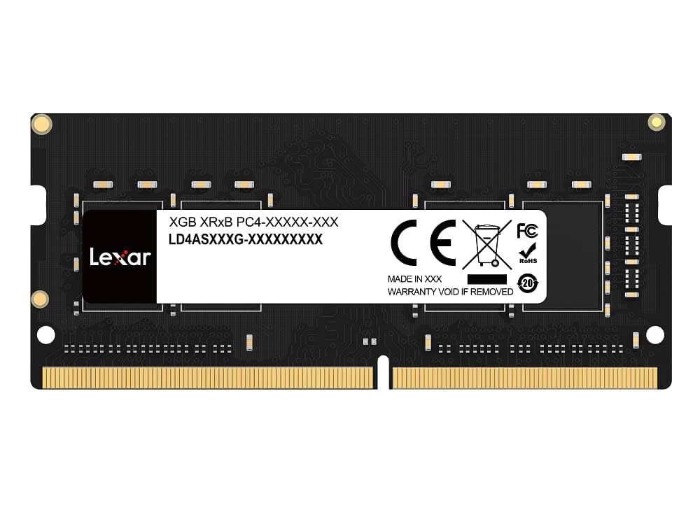 内蔵型SSD Lexar 32GB DDR4 PC4-3200AA Lexar DDR4 SODIMM Laptop Memory | Lexar Global