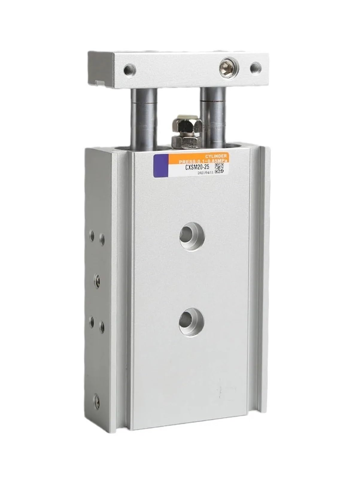 Cilindro de doble varilla tipo SMC TR16X20S con carrera de 25mm para automatización industrial