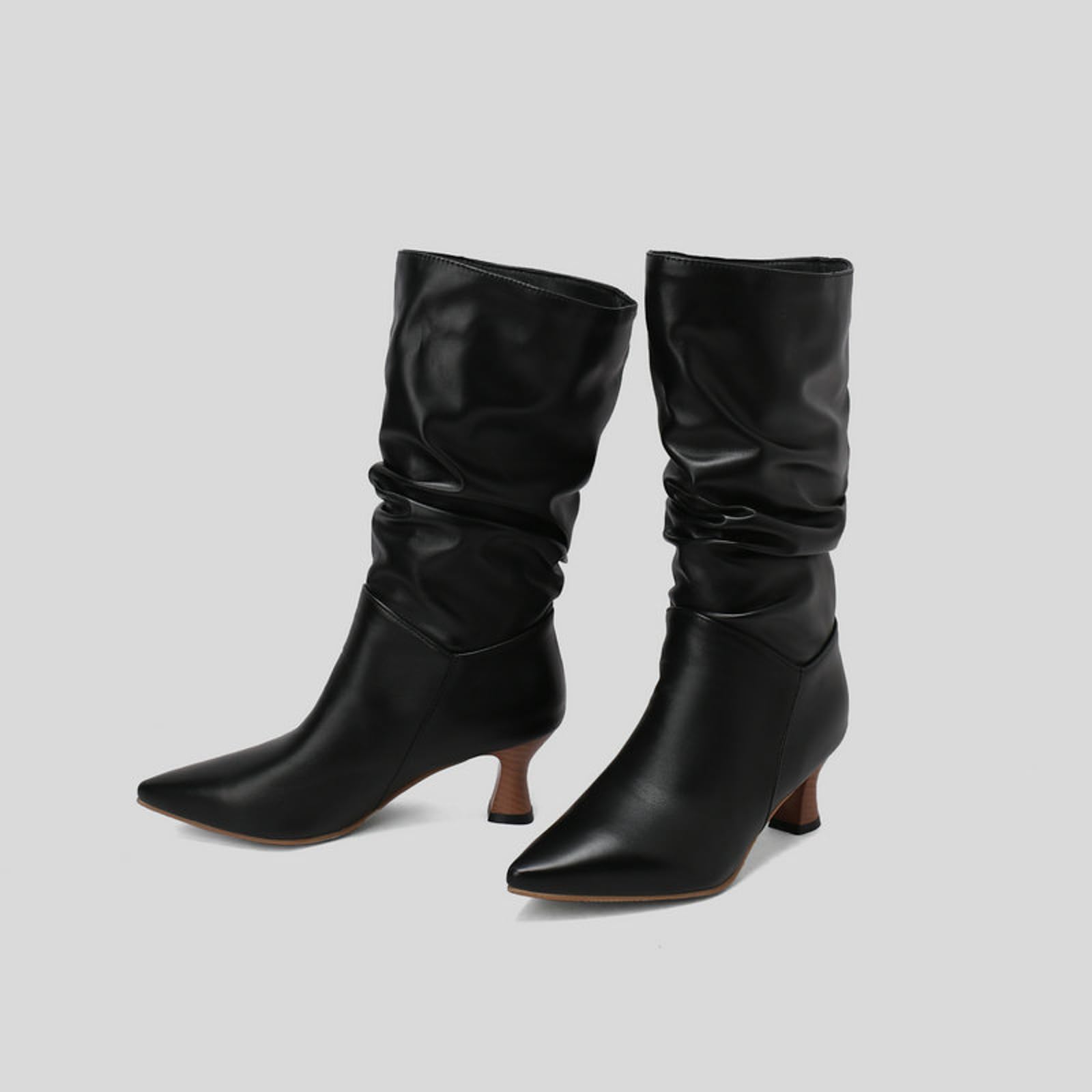 Botas de vaquero para mujer, botas de tacón alto con punta puntiaguda de tacón alto para mujer, botas de verano para mujer