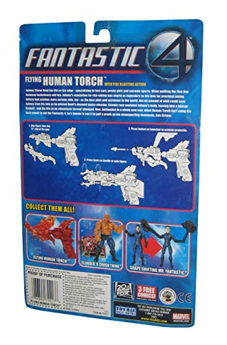 Fantastic Four Flying Human Torch Action Figure