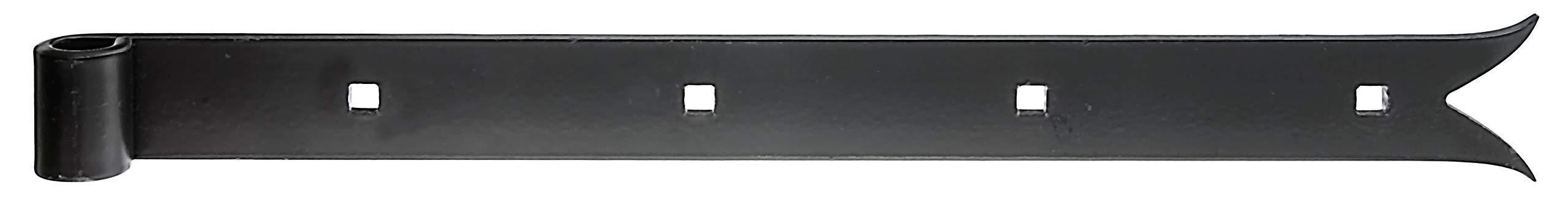 Alberts 306151 Shutter Hinge | in Different Designs | Black | roll Ø14 mm | Size 400 x 35 mm