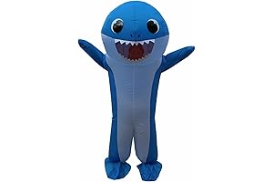 Inflatable Shark Costume: Embody the Ocean's Apex Predator