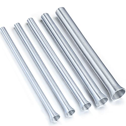 Exclusive Special 5 Pieces Spring Tube Benders 1/4, 5/16, 3/8, 1/2, 5/8 Inch Tube Bender Kit for Copper Aluminum Thin Wall Steel Tubing Big Sale 5 Pieces Spring Tube Benders 1/4, 5/16, 3/8, 1/2, 5/8 Inch Tube Bender Kit for Copper Aluminum Thin Wall Steel Tubing