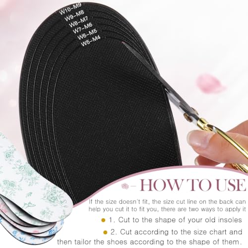 Image of 3 Pairs No Show Socks Sockless Shoe Liner Washable Barefoot Shoe Insoles No Slipping Inserts (Floral Style)