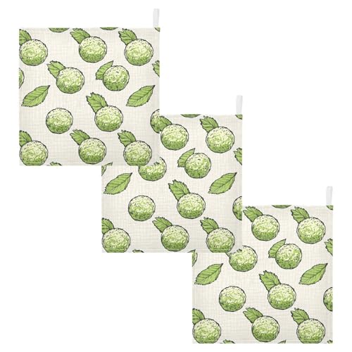 vvfelixl Wasabi Balls Baby Burp Cloths Baby Muslin Washcloths for Boys Girls Cotton Babys Face Towel for Newborn Infants Soft and Absorbent 11.8 X 11.8 in, 5 Pack2