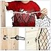 Tandefio Batting Cage Netting Wire Tension Kit Batting Cage Suspension Net Hanging Kits Ideal for Baseball and Softball Hitting Tunnels(70 ft)