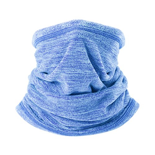 iParaAiluRy Long Fleece Neck Gaiter - Sport Winter Neck Warmer for Women Men - Windproof Dust Thermal Tubular Scarf Face Mask for Ski Snowboard Cycling Motorcycling