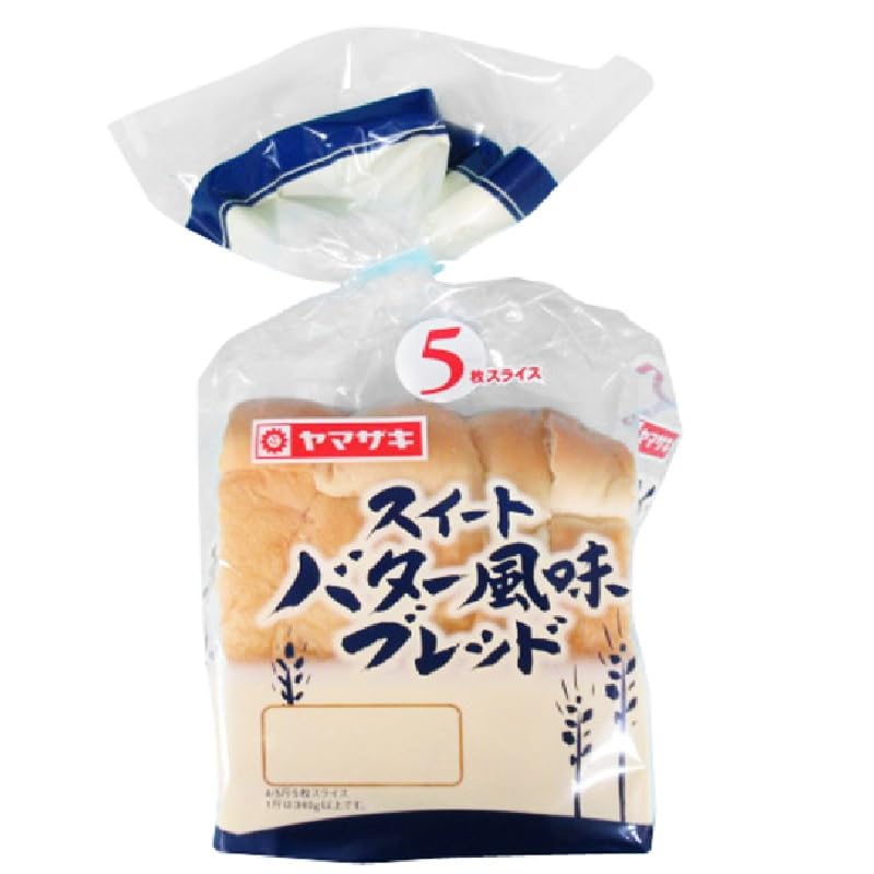 Amazon | ヤマザキパン スイートバター風味ブレッド 5枚 | ヤマザキ