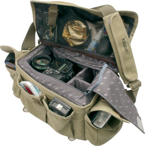 Kalahari k-12 Sac pour appareil photo reflex Vert kaki (Import Allemagne)