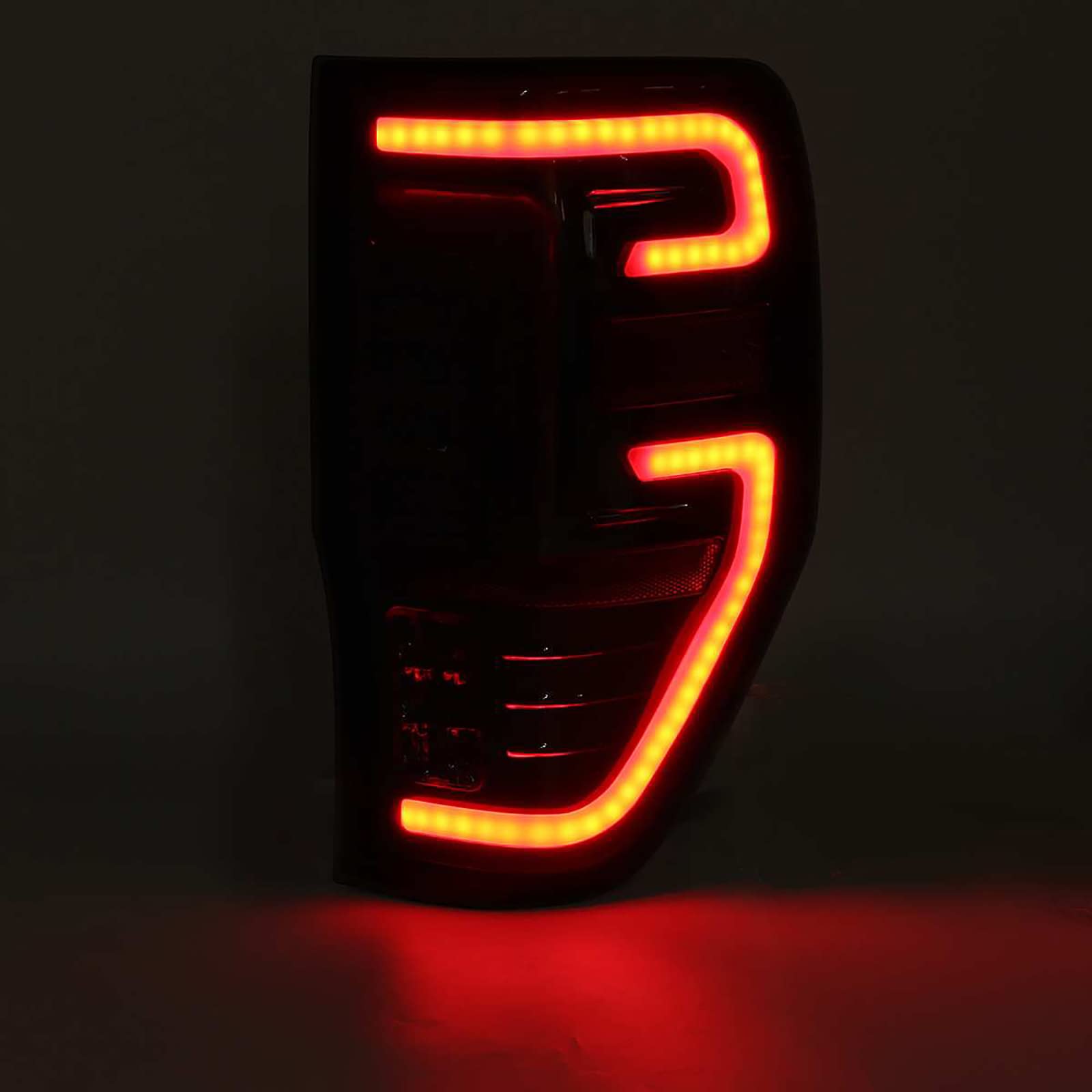 Feu Arrière pour Ford Ranger Raptor T6 T7 PX XL XLT MK1 MK2 2012-2019 LED Lumière De Voiture Feu De Frein Arrière Feu Arrière 1 Paire