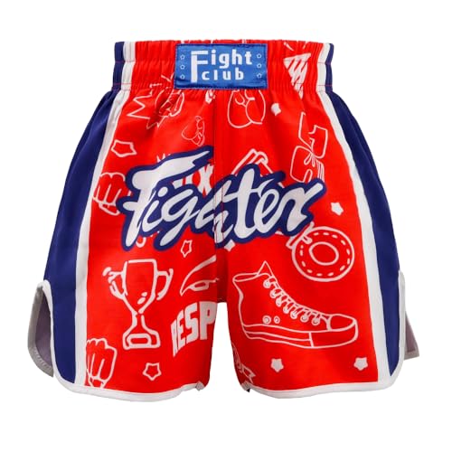 Image of Kids Boys Muay Thai Shorts Boxing Kickboxing MMA Club Training Competitions Athletic Trunk