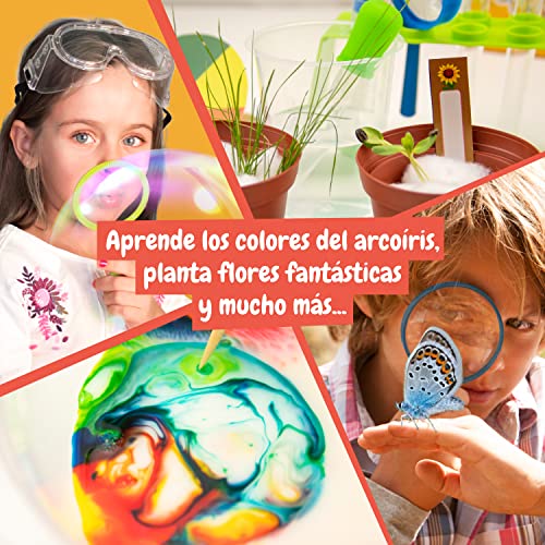 Science4you - Mi Primer Kit de Ciencias para Niños 4+ Años - Kit Cientifico, Juego + 26 Experimentos y Manualidades: Laboratorio de Colores y más, Juegos, Juguetes y Regalos para Niños 4 5 6 7 Años