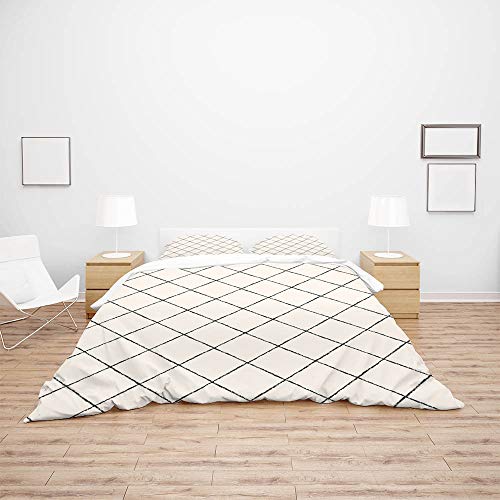 Parure de lit Super King carrée en polyester par CHEHONG - 4