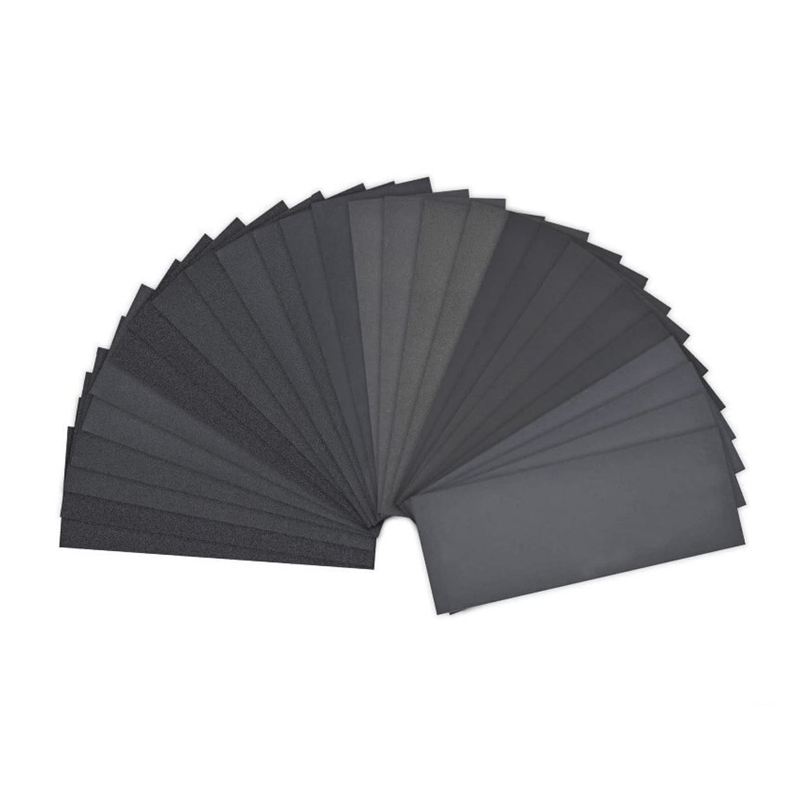 Papel de Lija Cuadrado, Juego de Papel de Lija de 230x93mm, Grano 80-5000, Papel de Lija en seco con Agua for lijadora de Pulido automático de Madera y Metal (Color : Orange1)