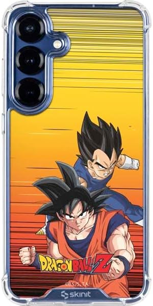 Skinit Clear Phone Case Compatible with Galaxy S25 FE - Officially Licensed Dragon Ball Z One Wish Shenron Design