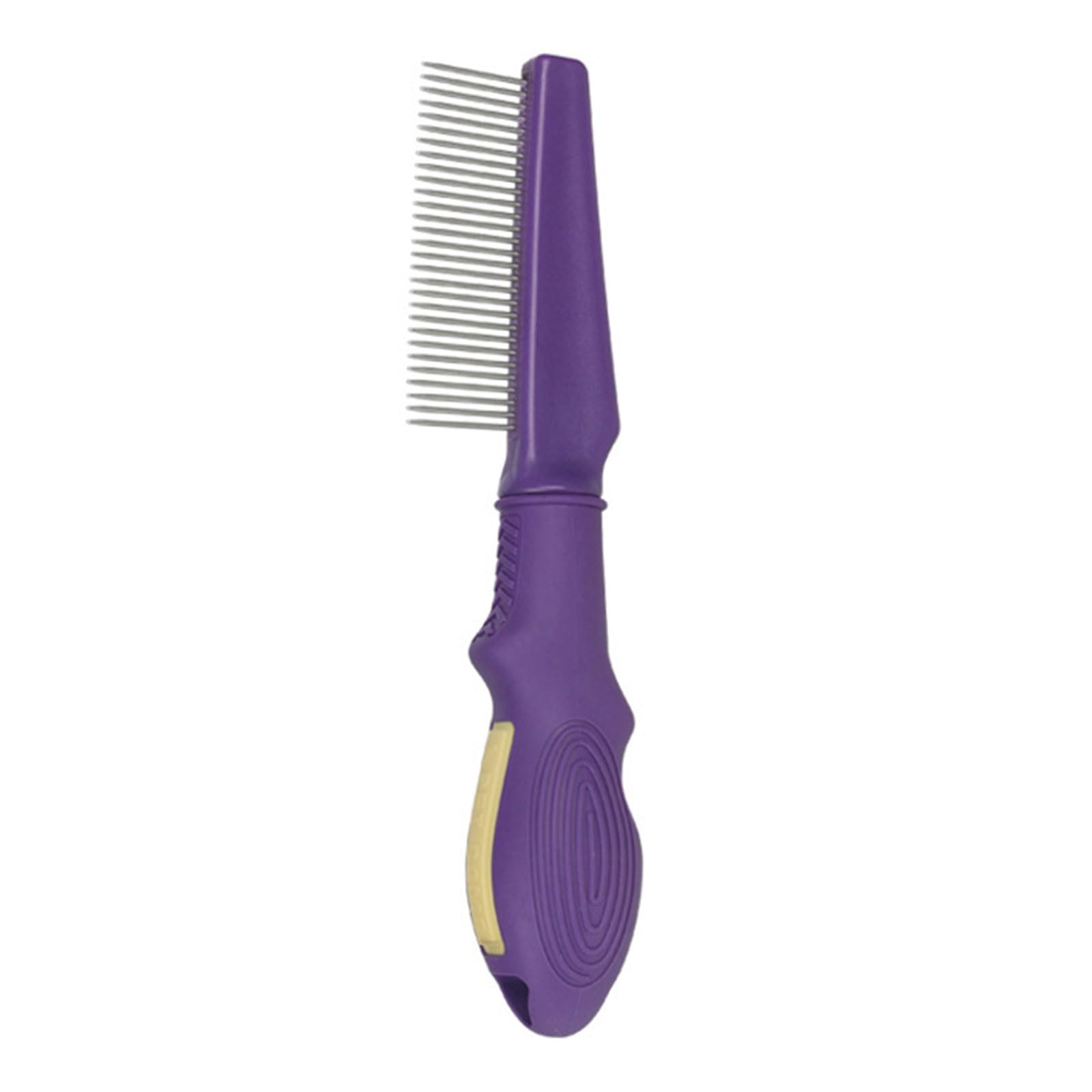 MICFENY Cat Grooming Brush For Loose Hair Removal Gentle Massaging Comb Reduces Shedding ABS