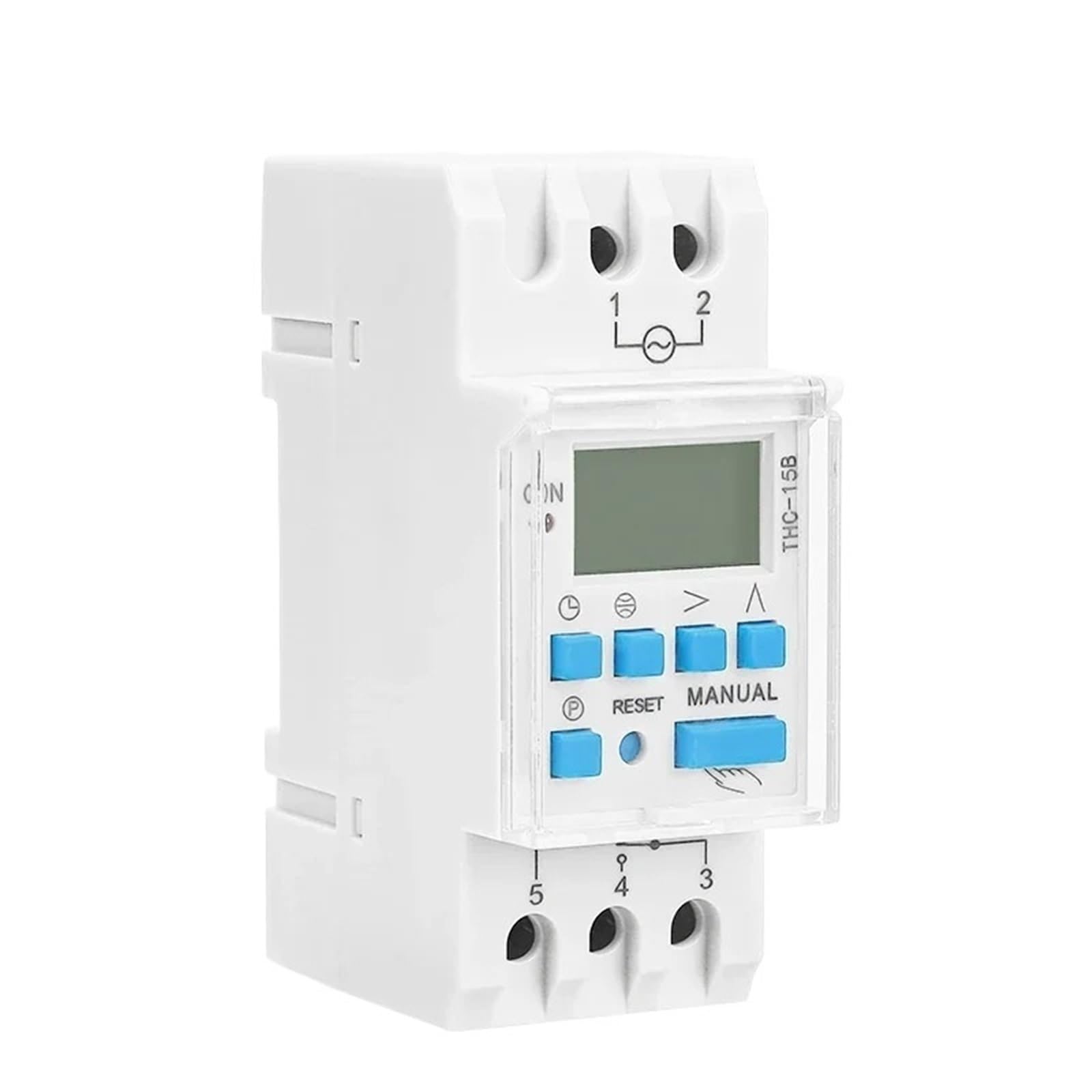 1PCS Timer Switch LCD Display 16A 20A 30A Latitude Switch 220V Programmable(THC20B-220V)