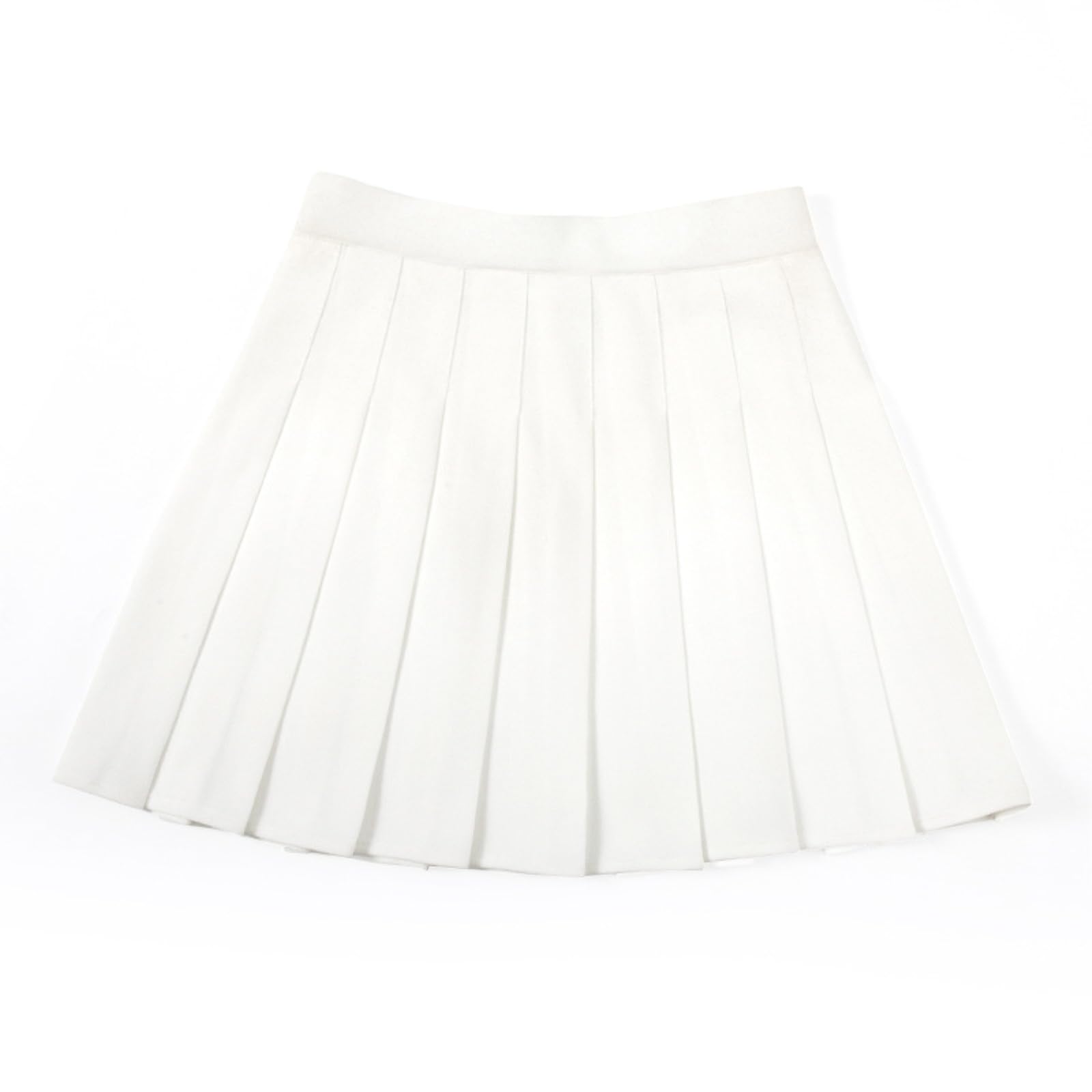 Damska spódnica tenisowa mini spódniczki bez szortów, z wysoką talią, plisowana, letnia moda -niebieski-XXL