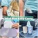 Mini Travel Wet Wipes – 6 Pack Canisters, 180 Count, Skin Cleaning Wipes with Cute Keychain, Skin‑Friendly, Alcohol‑Free, Kawaii Design - School Supplies.