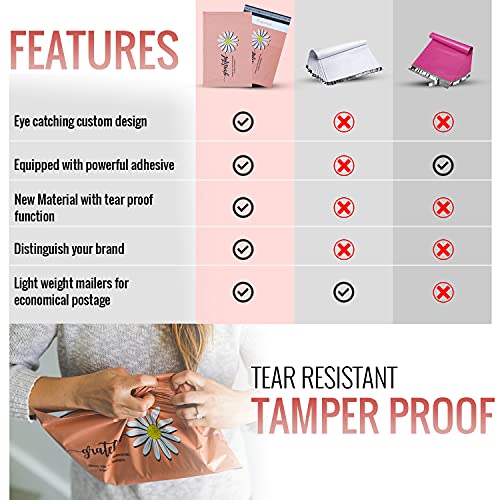 Bagnosis-Poly-Mailers-10x13-Inch-100-Grateful-Coral-Poly-Mailer-Shipping-Envelopes-Shipping-Bags-for-Clothing-Mailing-Envelopes-Packaging-for-Small-Business-Packaging-Bags-for-Shipping-Polymailers